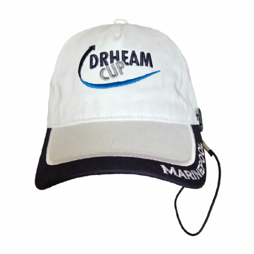 Casquette blanche  MarinePool  -  Logo Drheam Cup
