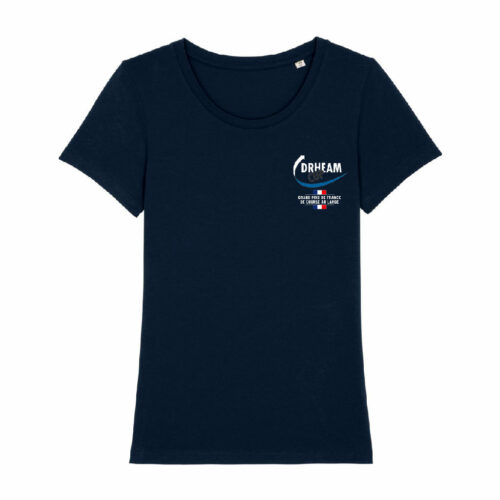 Tee-shirt évent femme Bleu marine - Drheam Cup