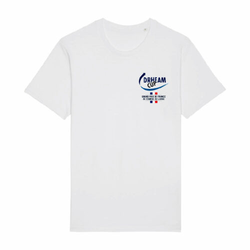 Tee-shirt évent blanc Unisexe - Dhream Cup