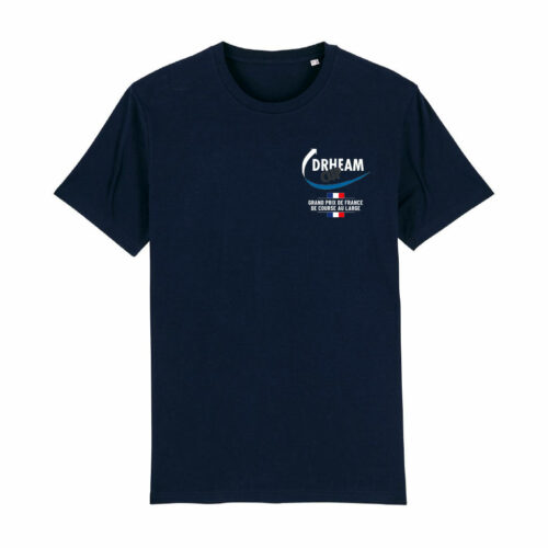 Tee-shirt évent unisexe bleu marine - Dhream Cup